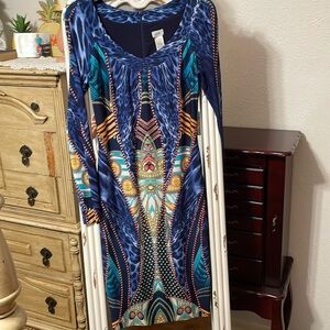 🎆🎆🎆BOGOHO 🎆🎆🎆Ladies Print Dress-size 4